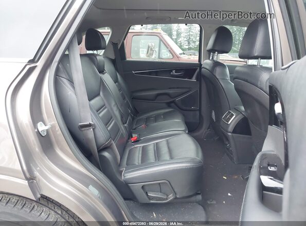 5XYPKDA57KG458089 2019 KIA SORENTO Brown VIN კოდის სტიკერის ხედი