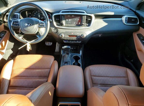 5XYPKDA58KG540400 2019 KIA SORENTO White 