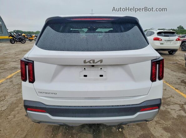 5XYRG4JC3RG308581 2024 KIA SORENTO White უკანა ხედი