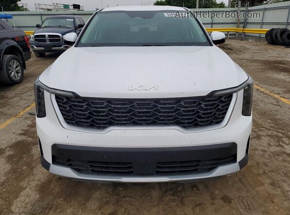 5XYRG4JC3RG308581 2024 KIA SORENTO White წინა ხედი