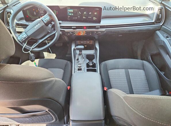 5XYRG4JC3TG442546 2026 KIA SORENTO White Dashboard view