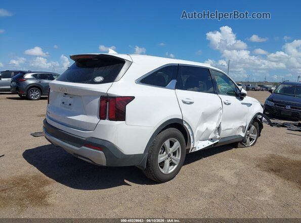 5XYRG4JC5SG379643 2025 KIA SORENTO Белый Задняя правая четверть