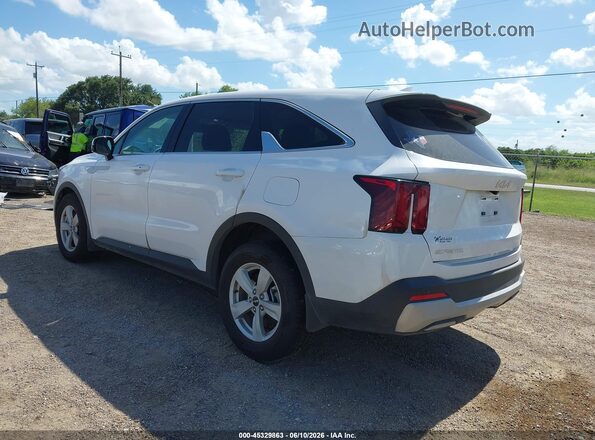 5XYRG4JC5SG379643 2025 KIA SORENTO Белый Задняя левая четверть