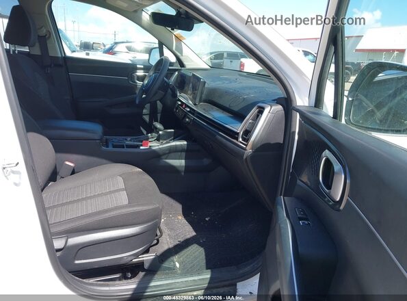 5XYRG4JC5SG379643 2025 KIA SORENTO Белый Вид салона спереди
