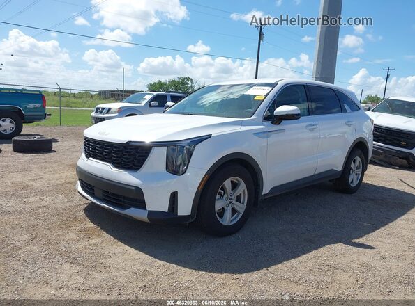 5XYRG4JC5SG379643 2025 KIA SORENTO Белый Передняя левая четверть