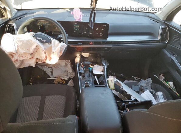 5XYRG4JC8SG384223 2025 KIA SORENTO Black Առջևի վահանակի տեսք