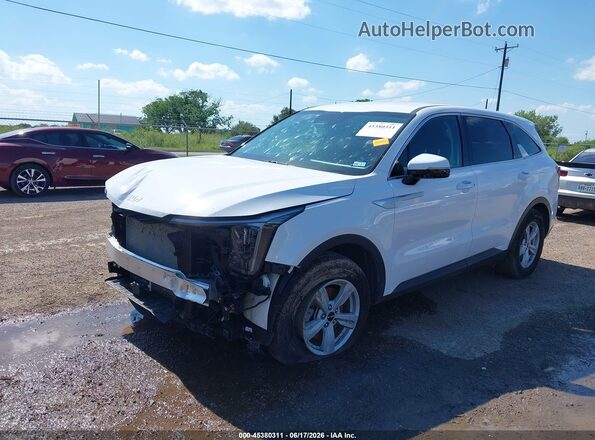 5XYRG4JCXSG398575 2025 KIA SORENTO White Przód lewy