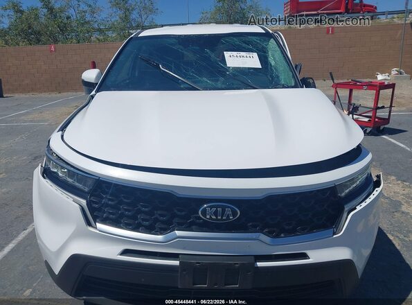 5XYRG4LC0MG037470 2021 KIA SORENTO White Widok zestawu wskaźników