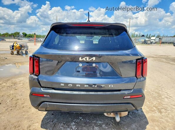5XYRG4LC0NG110581 2022 KIA SORENTO Blue Հետևի տեսք