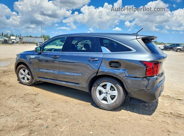5XYRG4LC0NG110581 2022 KIA SORENTO Blue Հետևի ձախ