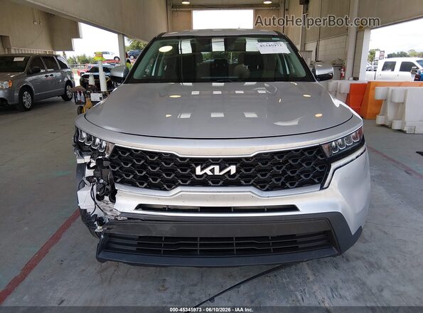 5XYRG4LC0NG110791 2022 KIA SORENTO Silver Սարքավորումների վահանակի տեսք