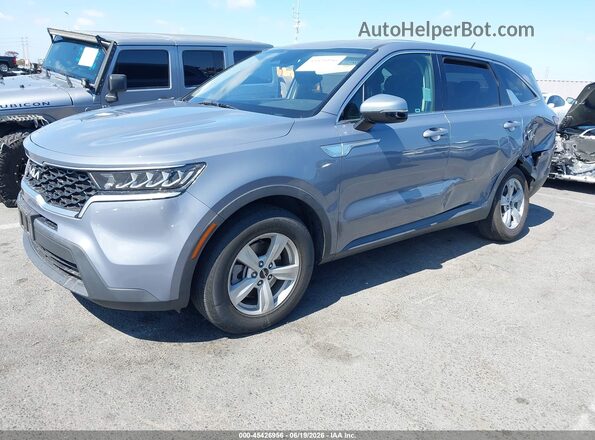 5XYRG4LC2PG165715 2023 KIA SORENTO Gray Передня ліва чверть