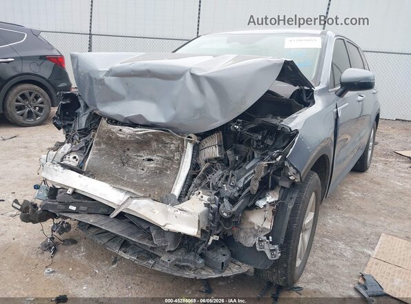 5XYRG4LC3PG245394 2023 KIA SORENTO Gray Vista tres cuartos delantera izquierda
