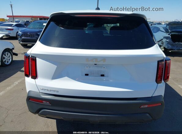 5XYRG4LC3PG251003 2023 KIA SORENTO White 