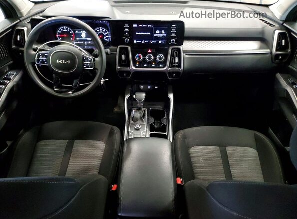 5XYRG4LC4NG100961 2022 KIA SORENTO Gray Dashboard view