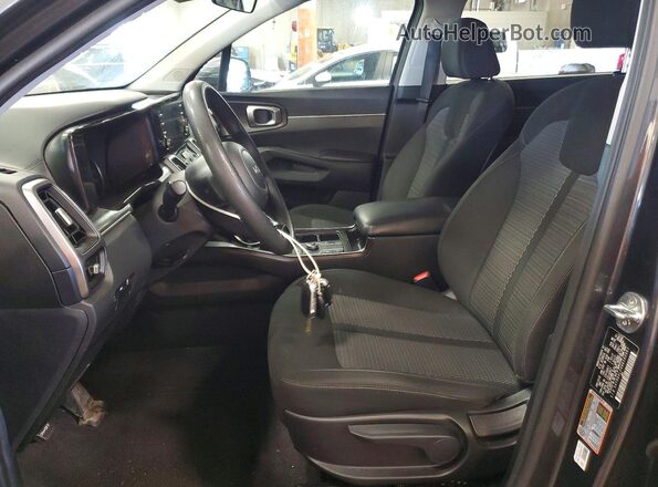 5XYRG4LC4NG100961 2022 KIA SORENTO Gray Front interior view