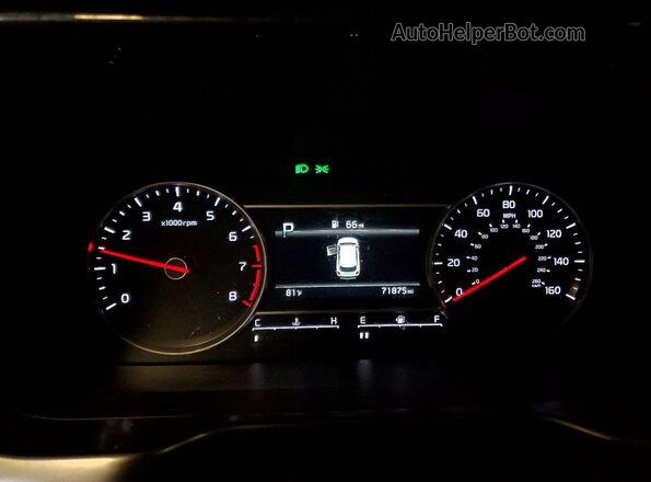 5XYRG4LC4NG100961 2022 KIA SORENTO Gray Instrument cluster view