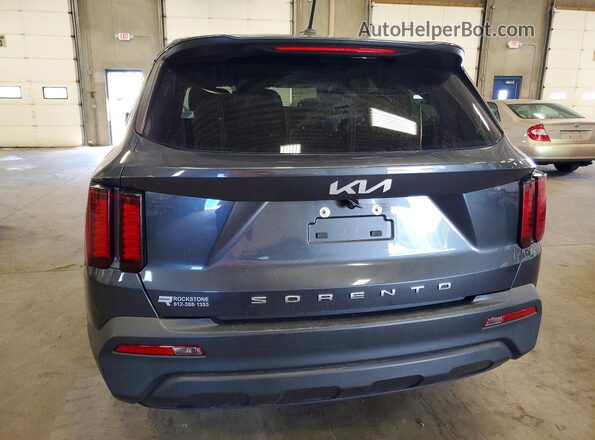 5XYRG4LC4NG100961 2022 KIA SORENTO Gray Rear view