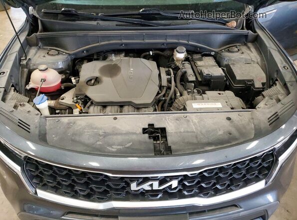 5XYRG4LC4NG100961 2022 KIA SORENTO Gray Engine compartment view