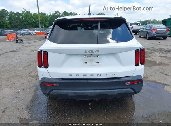 5XYRG4LC4NG158391 2022 KIA SORENTO White 