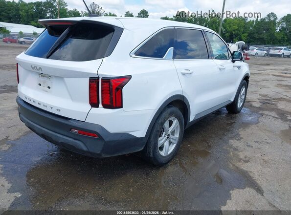 5XYRG4LC4NG158391 2022 KIA SORENTO White Հետևի աջ