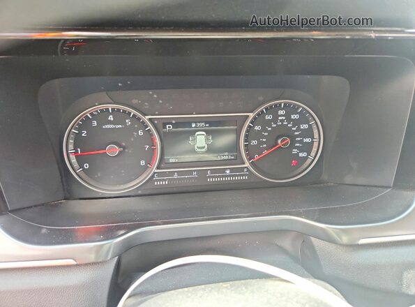 5XYRG4LC4PG166350 2023 KIA SORENTO Black ხელსაწყოთა პანელის ხედი