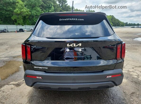 5XYRG4LC4PG166350 2023 KIA SORENTO Black უკანა ხედი