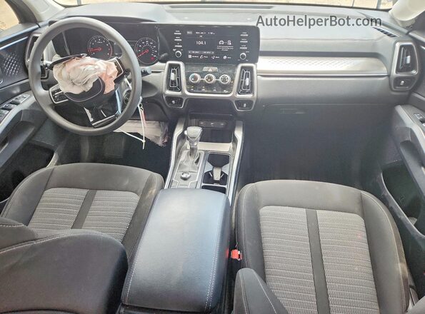 5XYRG4LC4PG166350 2023 KIA SORENTO Black წინა პანელის ხედი
