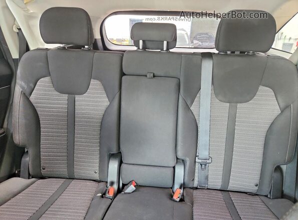 5XYRG4LC4PG166350 2023 KIA SORENTO Black უკანა სავარძლების ხედი
