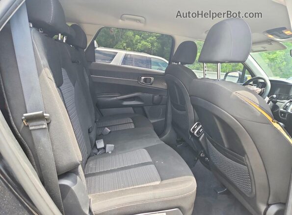 5XYRG4LC4PG166350 2023 KIA SORENTO Black უკანა სალონის ხედი
