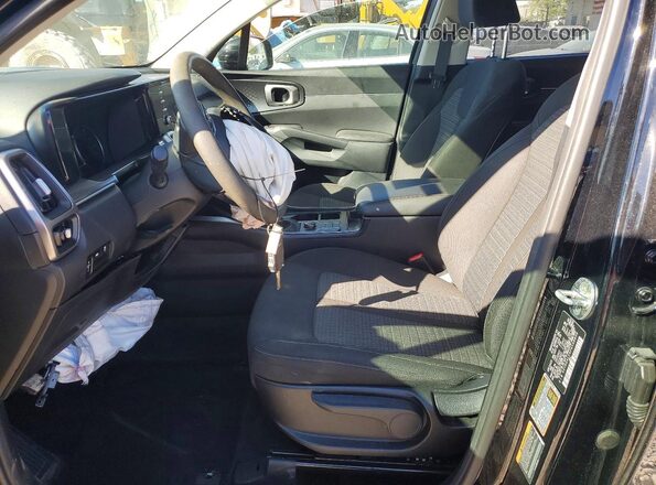 5XYRG4LC4PG198800 2023 KIA SORENTO Black Vista interior delantera