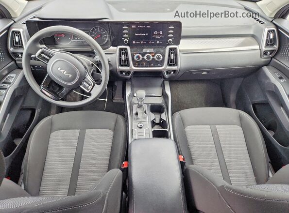 5XYRG4LC4PG201372 2023 KIA SORENTO Черный Вид панели приборов
