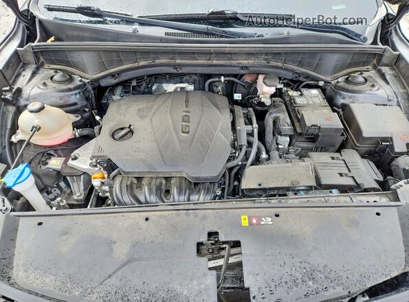 5XYRG4LC4PG201372 2023 KIA SORENTO Черный Вид подкапотного пространства