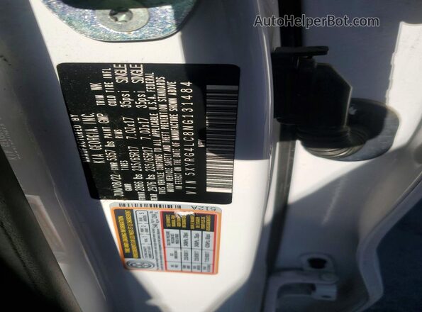 5XYRG4LC8NG131484 2022 KIA SORENTO White 360 interior view