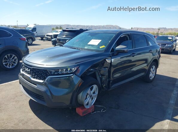 5XYRG4LC8NG134062 2022 KIA SORENTO Black Przód lewy