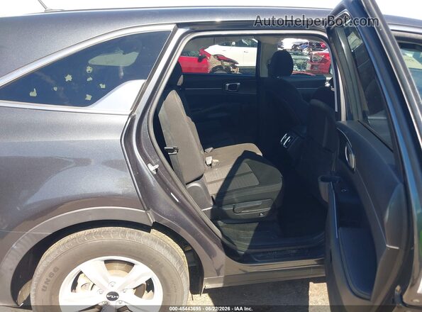 5XYRG4LC8NG134062 2022 KIA SORENTO Black Widok naklejki z numerem VIN