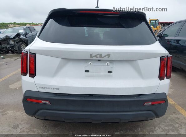 5XYRG4LC8PG245598 2023 KIA SORENTO White 