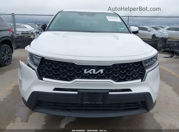 5XYRG4LC8PG245598 2023 KIA SORENTO White Widok zestawu wskaźników
