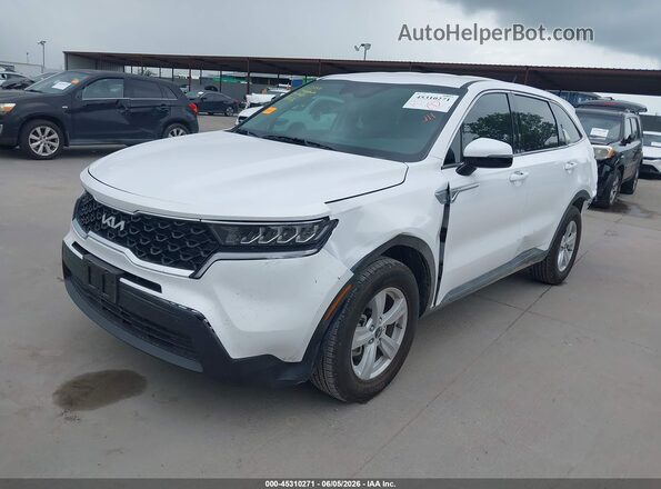5XYRG4LC8PG248663 2023 KIA SORENTO White Przód lewy
