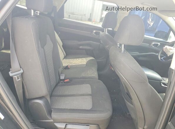 5XYRG4LC9NG105220 2022 KIA SORENTO Black Հետևի նստատեղերի տեսք