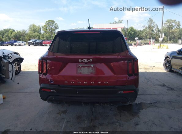 5XYRG4LC9NG109641 2022 KIA SORENTO Red 