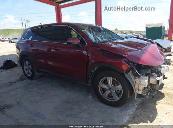 5XYRG4LC9NG109641 2022 KIA SORENTO Red Rear interior view