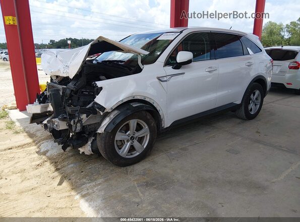 5XYRG4LC9NG134331 2022 KIA SORENTO White Front left