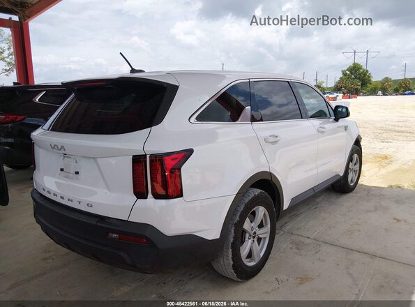 5XYRG4LC9NG134331 2022 KIA SORENTO White Rear right