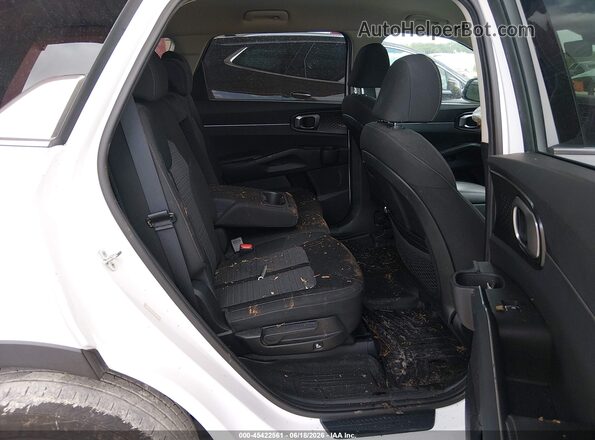 5XYRG4LC9NG134331 2022 KIA SORENTO White VIN sticker view