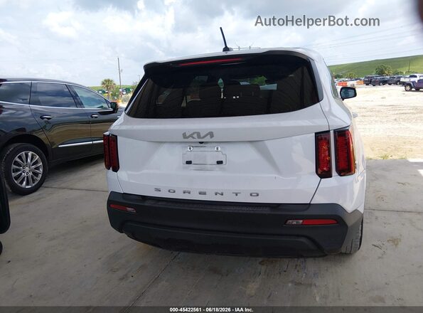 5XYRG4LC9NG134331 2022 KIA SORENTO White 