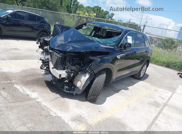 5XYRG4LCXNG112225 2022 KIA SORENTO Black Przód lewy