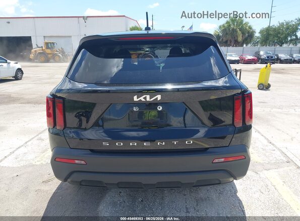 5XYRG4LCXNG112225 2022 KIA SORENTO Black 