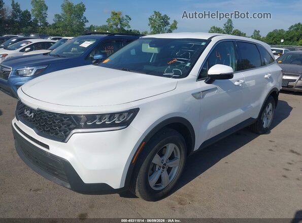 5XYRG4LCXPG200842 2023 KIA SORENTO White Vista tres cuartos delantera izquierda