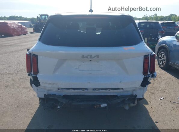 5XYRG4LCXPG200842 2023 KIA SORENTO White 